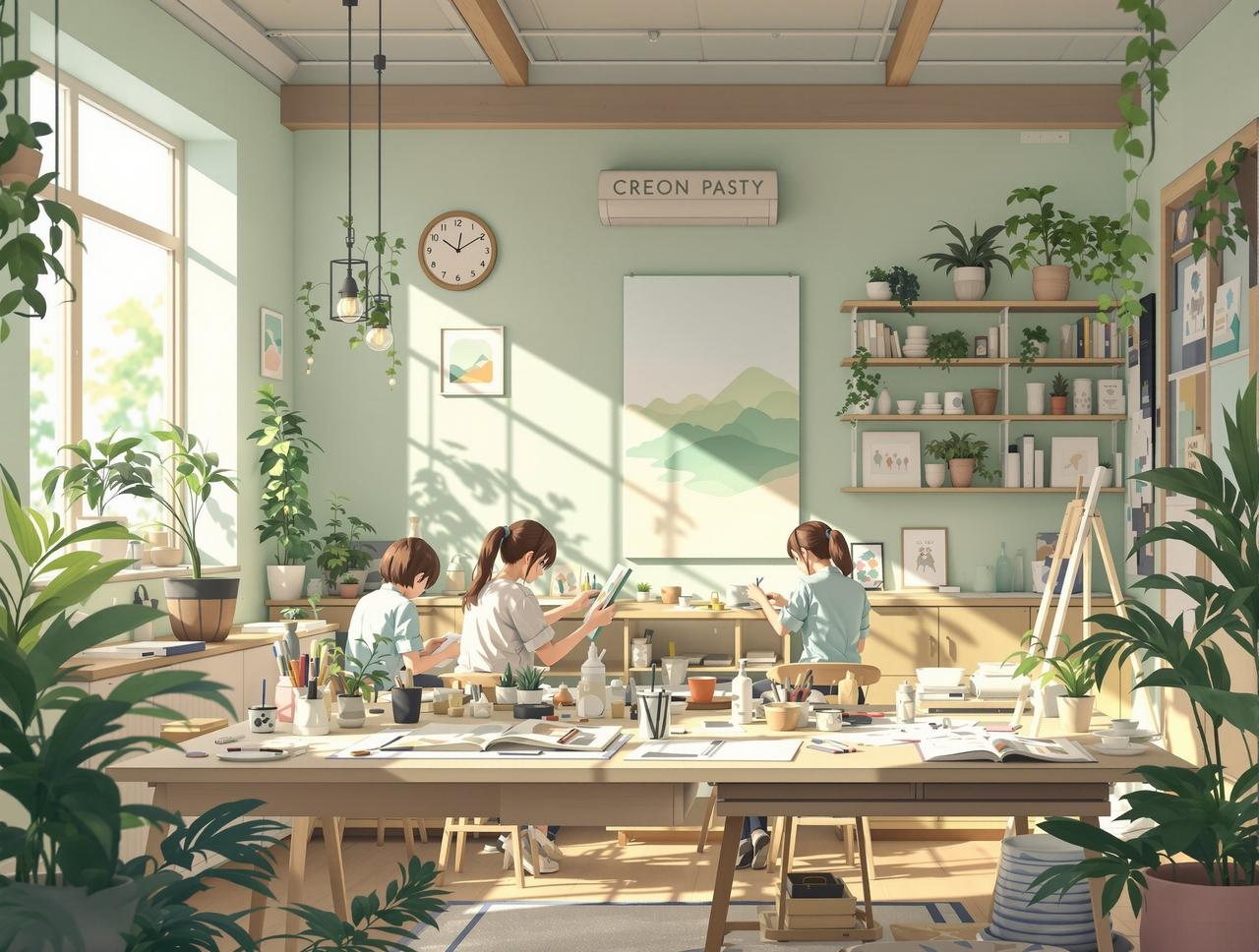 搜短剧网品牌故事 - 动画工作室创作场景